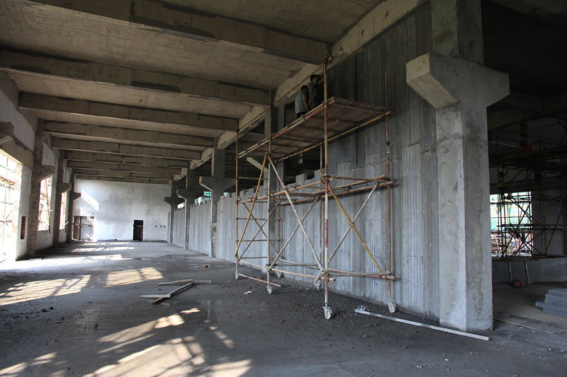 高樓層輕質(zhì)隔墻工程